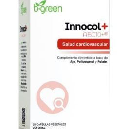 B.GREEN (LAB. LEBUDIT) Innocol+ 30Vcaps. con Ajo Negro, Policosanol y Folatos para Mantenimiento Cardiovascular. Apto Veganos. Precio: 15.6899996. SKU: B1BV4RS2DC