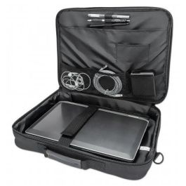 MANHATTAN Bolsa para Portátil Cambridge Clamshell 15.6" Negro