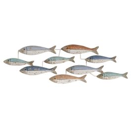 DKD Home Decor Decoración de Pared Multicolor 53 x 17 x 4.5 cm (2 Unidades) Paulownia Metal Precio: 35.50000003. SKU: B1G66TTAW7