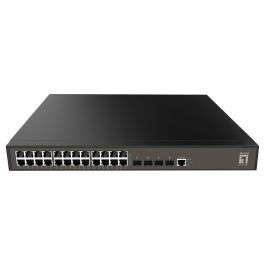 Level One Switch GEL-2871 Gestionado L2+ 24 Puertos Gigabit Ethernet 4 Puertos SFP Montaje en Rack 19" Precio: 465.78999973. SKU: B1EP246DYH