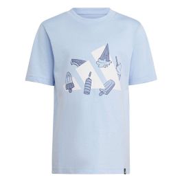 Camiseta de Manga Corta Infantil Adidas Lk Ice Azul Azul cielo M Precio: 24.1637. SKU: B1HJAFCVKV
