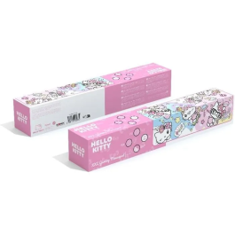 Konix Alfombrilla de Ratón para Juegos Hello Kitty XXL 90 x 46 cm Superficie Microfibra Antideslizante