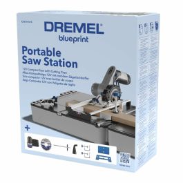 Dremel AAAXK80262 Estación de sierra CS12V-S1C con sierra compacta de 12 V, batería de 2 Ah y cargador, accesorios