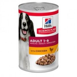 Hill's Alimento para Perros Adultos Sabor Pollo - 12 Latas de 370 gr Precio: 52.69. SKU: B1DMX8EQS8