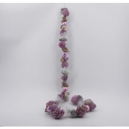 DKD Home Decor Guirnalda Navidad Fantasia Rosa Palo Piña 150 cm (2 Unidades) Precio: 18.0411. SKU: B1J8W6563K