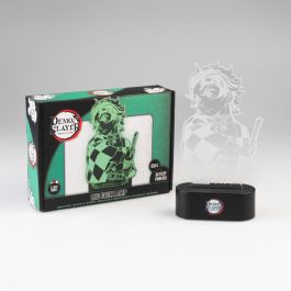 ERIK Lámpara LED Demon Slayer Kimetsu no Yaiba, Acrílico, Múltiples Modos de Iluminación, Alimentación USB/Pilas AAA