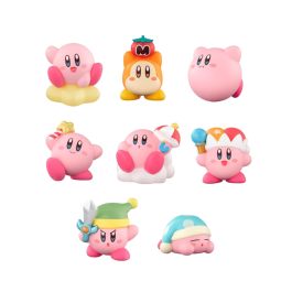 Nintendo W1 Figura Coleccionable Kirby Friends Diseño Aleatorio, Personaje Clásico 9 cm de Altura PVC Alta Calidad, para Fans y Coleccionistas