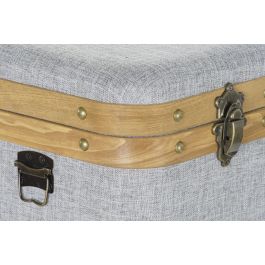Caja Scandi DKD Home Decor Gris 40 x 42 x 40 cm Set de 3 Caja Scandi DKD Home Decor Gris 40 x 42 x 40 cm Set de 3