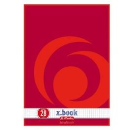 Herlitz 216283 Schulblock A4, 70g/m², 50 hojas, con 2 márgenes, Cuadriculado, Rojo Precio: 13.98999943. SKU: B1J4KD3Z7E