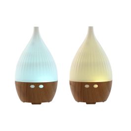 Difusor Aroma Scandi DKD Home Decor Blanco Natural 11 x 19 x 11 cm Set de 4 Difusor Aroma Scandi DKD Home Decor Blanco Natural 11 x 19 x 11 cm Set de 4