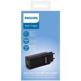 Cargador de Pared Philips DLP2681/12 65 W Negro (1 unidad)