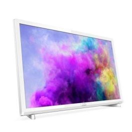 TV LED ULTRAPLANO PHILIPS 24PFS5603 - 24"/60CM FHD 1920X1080 - PIXEL PLUS HD - ALTAVOCES 6W - 2XHDMI - USB - COLOR BLANCO BRILLANTE