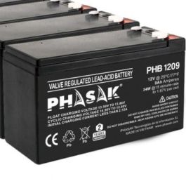 Batería Phasak PHB 1209 compatible con SAI/UPS PHASAK según especificaciones Precio: 21.95000016. SKU: B1BJ9TE8GL