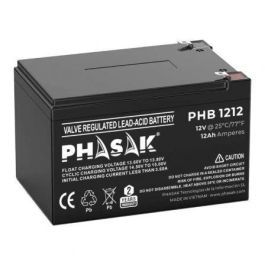Batería Phasak PHB 1212 compatible con SAI/UPS PHASAK según especificaciones Precio: 27.95000054. SKU: B18LK4723B