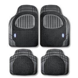 Goodyear Cs4 GOD9024 Alfombra Goma Moqueta Negra Compatible Mercedes Clase E W211/S211 2002-2009 Alta Resistencia Antideslizante