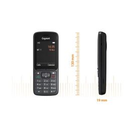 Gigaset SL800H Pro Teléfono Inalámbrico DECT/Analógico, Pantalla TFT 2.4", Bluetooth, Antracita