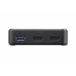 ATEN UH3233 USB-C Dual HDMI Mini Dock 4K Ultra HD 3840x2160 Negro