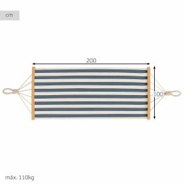 Hamaca Colgante Aktive 200 X 80 X 100 CM (2 Unidades)