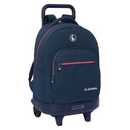 Mochila Escolar con Ruedas El Ganso Classic Azul marino 33 X 45 X 22 cm Precio: 37.59000036. SKU: B1CQAKRDWH