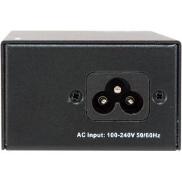 LevelOne POI-5003 Inyector PoE Gigabit Ethernet 90W 10/100/1000 Mbit/s, IEEE 802.3bt, Negro