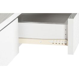 DKD Home Decor Green house 21 Estantería Moderno Blanco Transparente Cristal y MDF 35 x 180 x 90 cm