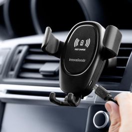 Soporte de Móvil con Cargador Inalámbrico para Coches Wolder InnovaGoods