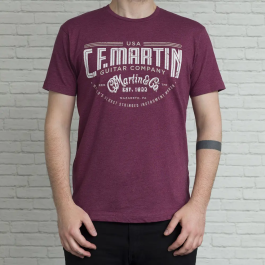 MARTIN Camiseta Cf Martin Worlds Oldest Vin Burgundy Talla S