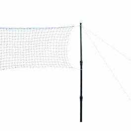 Talbot Torro Red telescópica de bádminton de nylon extra ligera con 2 postes telescópicos y red ajustable