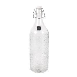 Inde Botella Ainsa 1.1L con 3 Grabados - 9x9x32 cm, 604 g (12 Unidades)
