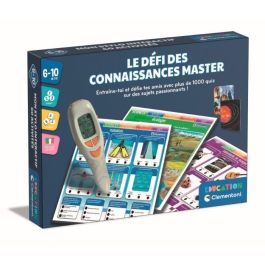 CLEMENTONI - El desafío del conocimiento maestro - Más de 1000 cuestionarios - Solo o en parejas - Bolígrafo electrónico parlante - A partir de 7 años Precio: 28.88999993. SKU: B1DLP4VMLX