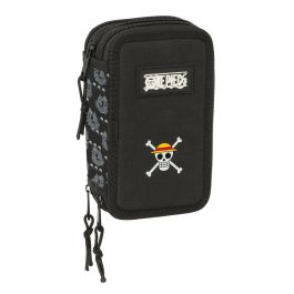 Plumier Triple One Piece Pirates Negro 12,5 x 19,5 x 5,5 cm 37 Piezas Precio: 27.50000033. SKU: B1CLMKLMLV