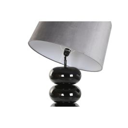 Lámpara de mesa Home ESPRIT Negro Gris 50 W 220 V