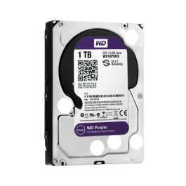 Western Digital WD Purple 1 TB Disco Duro 3.5" SATA 6Gb/s 5400 RPM 64MB para Vigilancia Seguridad 24/7 DVR NVR AllFrame 4K