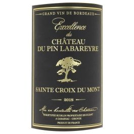 Excelencia de Château du Pin Labareyre 2018 Sainte Croix du Mont - Vino blanco de Burdeos