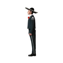 Disfraz Mariachi Traje Negro Hombre Adulto XXL Disfraz Mariachi Traje Negro Hombre Adulto XXL