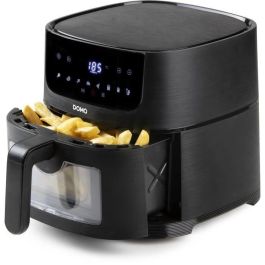 Domo DO542FR Freidora sin aceite, 4L de capacidad, 8 programas automáticos, 1350W