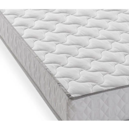 DEKO DREAM Kiva Colchón de espuma 90 x 200 cm, Confort Firme, Grosor 16 cm, Densidad 30 kg/m², 5 Zonas de Confort
