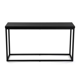 Consola de Metal Negro VERSA 110x60 cm - Ancho: 30 cm, Alto: 60 cm, Largo: 110 cm Consola de Metal Negro VERSA 110x60 cm - Ancho: 30 cm, Alto: 60 cm, Largo: 110 cm