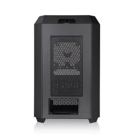 Thermaltake The Tower 300 Micro Torre para PC de Sobremesa Negra con 2 Ventiladores Superiores de 140 mm Preinstalados