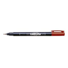 Rotulador Tombow Caligrafia Fudenosuke Punta Dura Rojo (Set de 6) Precio: 18.2226. SKU: B1GRNSRYPG