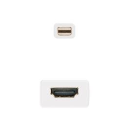 Nanocable 10.16.0102-W Conversor Mini DisplayPort a HDMI Hembra Pasivo Blanco 15 cm