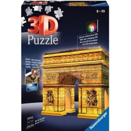 RAVENSBURGER Puzzle 3D Arc de Triomphe Night Edition 216 piezas
