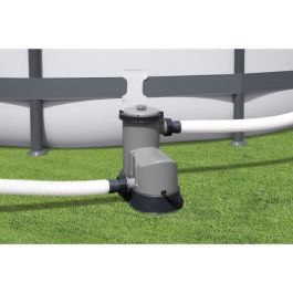 Bestway Bomba de Filtración de Cartucho Tipo III para Piscina con Caudal 5.678 m³/h y Potencia 86W