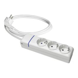 Prolongador con 3 tomas 2p+t, 16 a 250 v de cable h05vv-f 3 g 1,5 m. Precio: 12.79000008. SKU: S7912295