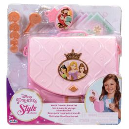 Disney Bolso de Viaje Princesas con Accesorios de Juguete: Llaves y Dinero