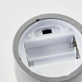 Brilliant BRI4004353428319 Lote 3 Lámparas de Mesa LED 2500K Plástico y Vidrio Gris y Blanco Mate