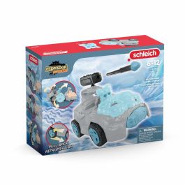 Schleich 42669 ELDRADOR CREATURES Ice Crashmobile con Mini Creature - Set de coches con figura fantástica