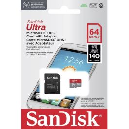 Sandisk SDSQUAB-064G-GN6TA Tarjeta MicroSDXC Ultra de 64GB