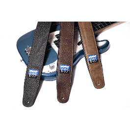 Correa Bajo Cuero Relic Faded- Negro Correa Bajo Cuero Relic Faded- Negro