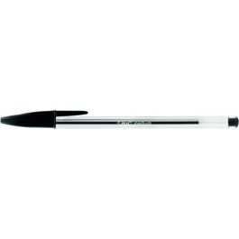 Bic Bolígrafo Cristal Original Tinta Negra Punta 1mm Trazo 0.4mm Cuerpo Transparente Certificado Ecológico NF Precio: 0.49999983. SKU: BIX8373639